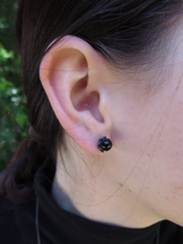 Load image into Gallery viewer, flores studs with semi-precious gems