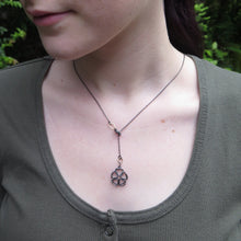 Load image into Gallery viewer, Small Pinwheel lariat pendant
