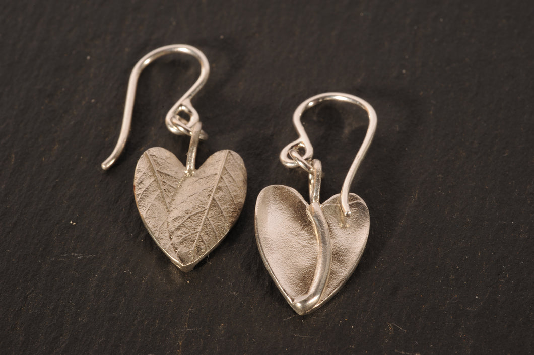 tiny julep heart earrings